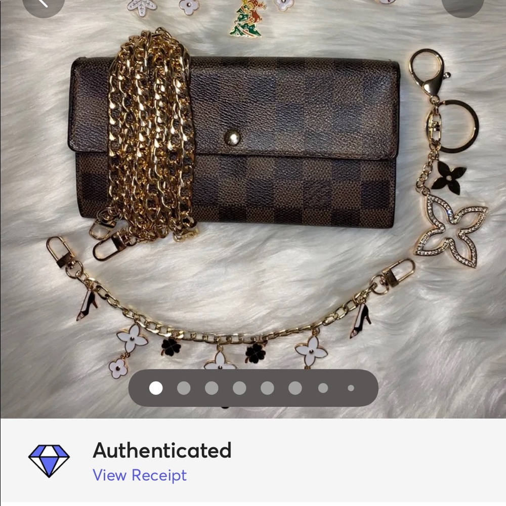 ❌SOLD❌Louis Vuitton Damier Porte Sarah Wallet